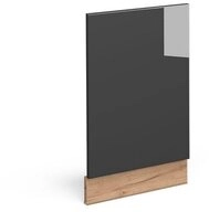 Vicco Frontblende Fame-Line, Anthrazit Hochglanz/Eiche, 45 cm ohne Arbeitsplatte (1
