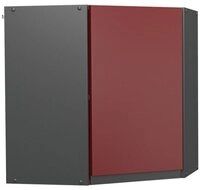 Vicco Eckh&auml;ngeschrank R-Line, Rot/Anthrazit, 57 cm J-Shape (1-St)