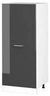 Vicco Hochschrank R-Line, Anthrazit Hochglanz, 60 cm (1-St)