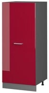 Vicco Hochschrank R-Line, Rot Hochglanz, 60 cm (1-St)