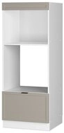 Vicco Mikrowellenumbauschrank Fame-Line, GrauBeige/Wei&szlig;, 60 cm offen (1-St)