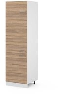 Vicco K&uuml;hlumbauschrank R-Line, Sonoma/Wei&szlig;, 60 cm (1-St)