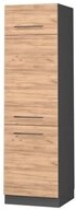 Vicco K&uuml;hlumbauschrank Fame-Line, Goldkraft Eiche/Anthrazit, 60 cm (1-St)