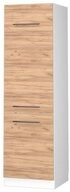Vicco K&uuml;hlumbauschrank Fame-Line, Goldkraft Eiche/Wei&szlig;, 60 cm (1-St)