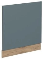 Vicco Frontblende R-Line, Blau-Grau/Goldkraft Eiche, 60 cm ohne Arbeitsplatte...