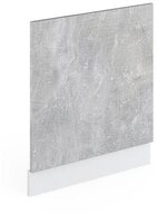 Vicco Frontblende R-Line, Beton/Wei&szlig;, 60 cm ohne Arbeitsplatte (1 St)
