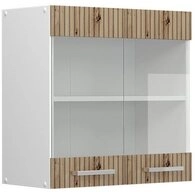 Vicco Glash&auml;ngeschrank R-Line, Artisan-Eiche/Wei&szlig;, 60 cm (1-St)