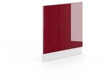 Vicco Frontblende Fame-Line, Bordeaux Hochglanz/Wei&szlig;, 60 cm ohne Arbeitsplatte...