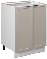 Vicco Unterschrank Fame-Line, GrauBeige/Wei&szlig;, 60 cm ohne Arbeitsplatte (1-St)