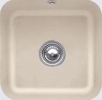 Villeroy & Boch K&uuml;chensp&uuml;le 6703 02 AM, Quadratisch, 44.5/20 cm, Unterbausp&uuml;lung,