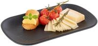 APS Tablett GN 1/4 Tablett -NERO- 26,5 x 16,2 cm, H&ouml;he 2,5 cm, Melamin,...