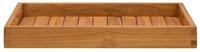 vidaXL Servierbrett, Serviertablett 60x35 cm Massivholz Teak