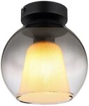 GLOBO LIGHTING Deckenleuchte BARRY, ohne Leuchtmittel, Deckenlampe/Metall/Glaskugel