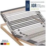 Lattenrost Ergonomischer 7-Zonen Lattenrost, Fertig Montiert, Manuell...