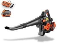 FUXTEC Akku-Laubbl&auml;ser FX-E2LBSSET, 685,1 m&sup3;/h, 2-in-1 Bl&auml;ser/Sauger, inkl. Akku,