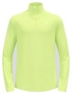 Odlo Fleecepullover Odlo Herren Run Easy Mid Layer Skirolli 313262 lime