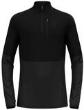 Odlo Langarmshirt Descent Ceramiwarm Mid Layer mit Halbreissverschluss Unterw&auml;sche