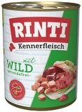 Rinti Kennerfleisch mit Wild 800 g - 12 St&uuml;ck, Nassfutter f&uuml;r: Hund
