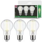 Paulmann LED-Leuchtmittel Eco-Line Filament 230V LED Birne E27 3er-Pack 1055lm...