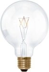 SEGULA LED-Leuchtmittel LED Globe 95 klar, E27, Warmwei&szlig;, dimmbar, E27, Globe 95,