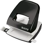 LEITZ Locher B&uuml;rolocher NeXXt Wow Metall 30 Blatt Blister schwarz