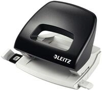 LEITZ Locher Locher Topstyle 1,6mm mit Anschlagschiene schwarz in...