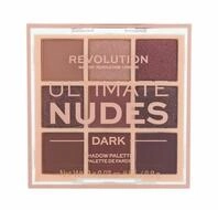 Revolution Lidschatten Makeup Ultimate Nudes Shadow Palette Dark