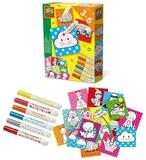 SES Creative Malstift SES CREATIVE Kreativset Stempeln mit Stiften