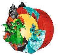 URSUS Papierlaterne URSUS Laternen-Bastelset Easy Line 12 Baby Drachen