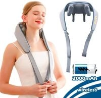 Axion Nacken-Massageger&auml;t kabellos mit W&auml;rmefunktion, Nackenmassage,