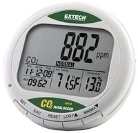 Extech Raumluft-Qualit&auml;tssensor Raumluftqualit&auml;ts-Messger&auml;t mit Datenlogger...