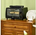 HOMCOM Minibackofen 10 Liter 750W Kleiner Elektrobackofen mit Temperatur, zum