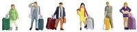 NOCH Modelleisenbahn-Figur H0 Figuren Reisende 15223