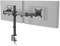 hjh OFFICE Monitor-Halterung Monitorhalterung Vm-Mf2 Stahl, (bis 27 Zoll,...