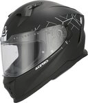Acerbis Motorradhelm X-Way Solid Helm, Integriertes Sonnenvisier