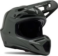 Fox Racing Motocrosshelm V3 RS Carbon Solid MIPS Motocross Helm, Vorbereitet...