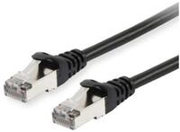 Equip Cat.6A S/FTP Patchkabel, 20m, Schwarz LAN-Kabel