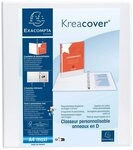 EXACOMPTA Ringbuchmappe 10x Ringbuch PP 2Ring 40mm in D-Form R&uuml;cken 64mm A4...