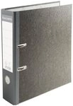 EXACOMPTA Aktenordner 20x Ordner Wolkenmarmor 2Ring 80mm R&uuml;cken farbig A4 grau