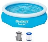 Bestway Quick-Up Pool Fast Set&trade; (Set, Inkl. Filterpumpe), &Oslash; 305 x 76 cm