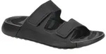 Ecco Cozmo Flat schwarz Damen Sandale