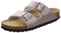 AFS-Schuhe 210092 Zweischnaller Pantolette f&uuml;r Damen mit Fu&szlig;bett, bequeme Sandalen