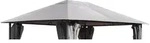 Quick Star Pavillon-Ersatzdach Nizza, 250 g/m2, 297 x 397 cm (Grau, 3 x 4 m),...