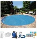 Clear Pool Rundpool PREMIUM IBIZA (Set, 6-tlg), inkl. umfangreichem Zubeh&ouml;r...