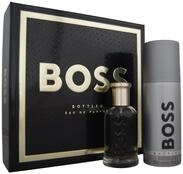 BOSS Duft-Set Hugo Boss Bottled Eau de Parfum edp 50ml + Deodorant Spray 150ml,