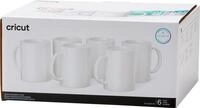Cricut Tasse Tassen Mug White, 6-tlg., Keramik, 425 ml 2 St&uuml;ck