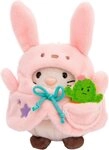 Nici Kuscheltier mymochi, Katze Angy, 8 cm, mit Kaktus und Hasenkost&uuml;m, in