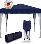 Kronenburg Faltpavillon 3x3 m wasserdicht - Gartenpavillon, Partyzelt stabil,