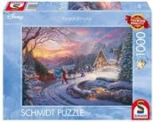 Schmidt Spiele Puzzle Thomas Kinkade Studios Cinderella Bringing Home The Tree...