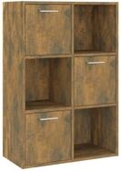 vidaXL B&uuml;cherregal, Lagerschrank R&auml;uchereiche 60x29,5x90 cm